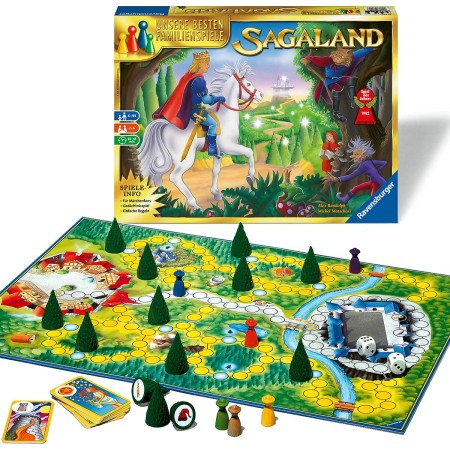 Juego de Mesa Sagaland Ravensburger 26424 (ES-EN-FR-IT-DE) (Reacondicionado D)