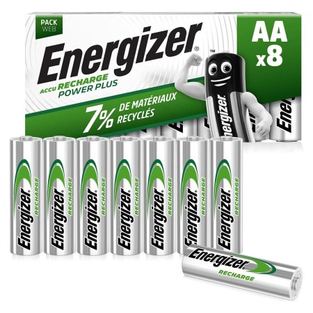 Batería recargable Energizer Power Plus AA 8 pcs 1,2 V (Reacondicionado A)