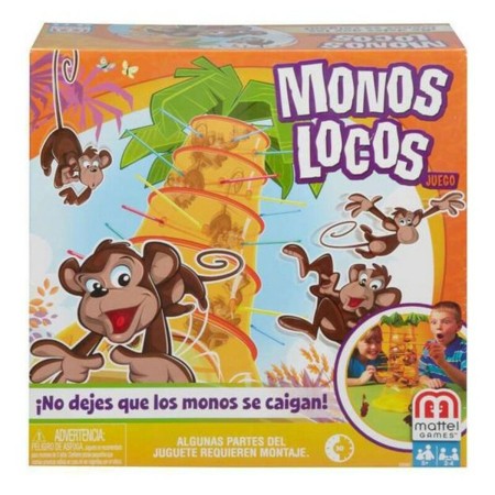 Juego de Mesa Monos Locos Mattel 52563 (Reacondicionado D)