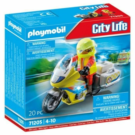 Playset de Vehículos Playmobil Motocicleta 20 Piezas (Reacondicionado A+)