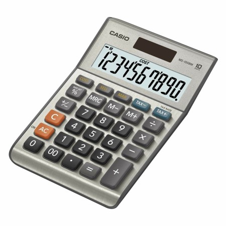 Calculatrice Casio MS-100BM Argenté (Reconditionné A)