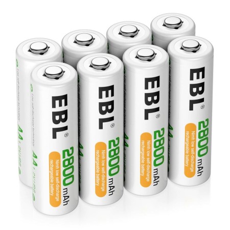 Batería recargable EBL 2800 mAh (Reacondicionado D)