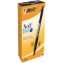 Bolígrafo Bic Soft Feel Clic Grip Negro (Reacondicionado D)