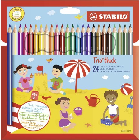 Crayons de couleur Stabilo Triothick (Reconditionné A)