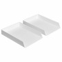 Bandeja clasificatoria Amazon Basics Blanco Plástico (2 Unidades) (Reacondicionado A+)