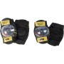 Kit Coderas y Rodilleras Batman CZ10957 Negro/Amarillo