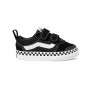 Chaussures casual enfant Vans Ward Checker Foxing Noir