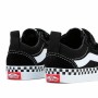 Chaussures casual enfant Vans Ward Checker Foxing Noir