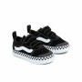 Chaussures casual enfant Vans Ward Checker Foxing Noir