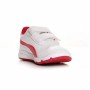 Zapatillas Casual Niño Puma Stepfleex 2 SL V PS Rojo Blanco