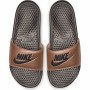 Chanclas para Mujer Nike Benassi Marrón