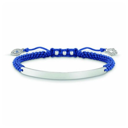 Bracelet Femme Thomas Sabo LBA0066-897-1 Bleu Argent Argenté