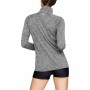 Camiseta de Manga Larga Mujer Under Armour Tech Twist Gris claro