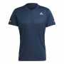 Camiseta de Manga Corta Hombre Adidas IT Crew Azul marino