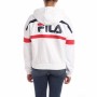 Sudadera con Capucha Mujer Fila Ella Blanco