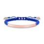 Bracelet Femme Thomas Sabo LBA0068-898-1 Bleu Or rose Argent