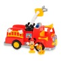 Camión de Bomberos Captain Marvel Mickey Fire Truck Luz LED con sonido