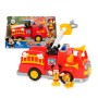 Camion de Pompiers Captain Marvel Mickey Fire Truck Lumière LED avec son