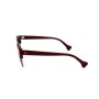 Gafas de Sol Mujer Saturnino META MARS BORDEAUX POLISHED SILVER BRIDGE