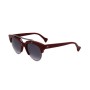 Gafas de Sol Mujer Saturnino META MARS BORDEAUX POLISHED SILVER BRIDGE