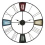 Horloge Murale Circulaire Multicouleur (60 x 60 x 4 cm)