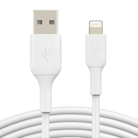 Câble USB vers Lightning Belkin CAA001BT2MWH 2 m Blanc