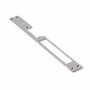 Frontal para cerradura Jis 907g Largo 250 x 25 mm Gris