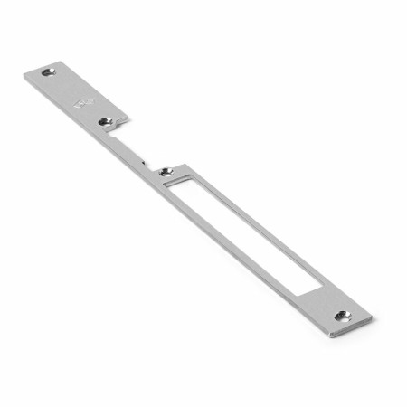 Frontal para cerradura Jis 910g Largo 250 x 22 mm Gris