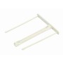 Fastener Fellowes Pro Clip 100 Unidades 10,1 x 9,2 x 0,9 cm Blanco Plástico reciclado