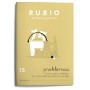 Cuaderno de matemáticas Rubio Nº15 A5 Español 20 Hojas (10 Unidades)