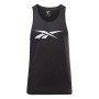 Camiseta para Hombre sin Mangas Reebok GS VECTOR TANL HD4008 Negro