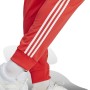 Pantalon de Survêtement pour Adultes Adidas M 3S JOG TP TRI H47056 Rouge Homme