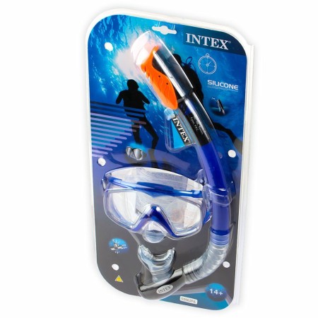 Masque de Plongée avec Tube Intex Aqua Sport Swim