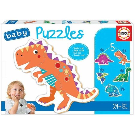 Puzzle Enfant Educa  Dinosaure 5 Pièces