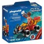 Playset Playmobil City Action Rescue Quad 18 Piezas 71040