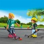 Playset Playmobil 71209 13 Piezas Jugador de hockey Duo