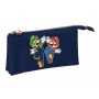 Trousse Fourre-Tout Triple Super Mario 22 x 12 x 3 cm