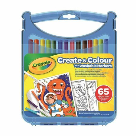 Set de Rotuladores Crayola Lavable 65 Piezas