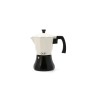 Cafetière Italienne Quid Cocco Noir Blanc Métal 6 Tasses