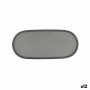 Bandeja de Aperitivos Bidasoa Gio Gris Plástico 28 x 12 cm 12 Unidades