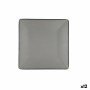 Assiette plate Bidasoa Gio 21,5 x 21,5 cm Gris Plastique