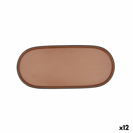 Plateau apéritif Bidasoa Gio Marron Plastique 28 x 12 cm 12 Unités