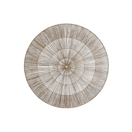 Decoración de Pared DKD Home Decor 90 x 0,7 x 90 cm Natural Marrón