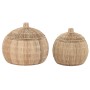 Set de basket DKD Home Decor 55 x 55 x 45 cm Tropical Jute