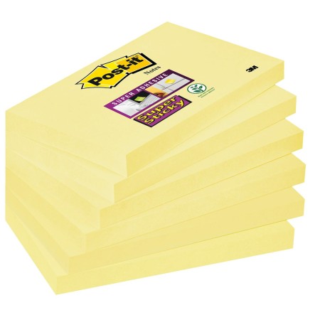 Etiquetas Post-it Super Sticky Amarillo (Reacondicionado A)