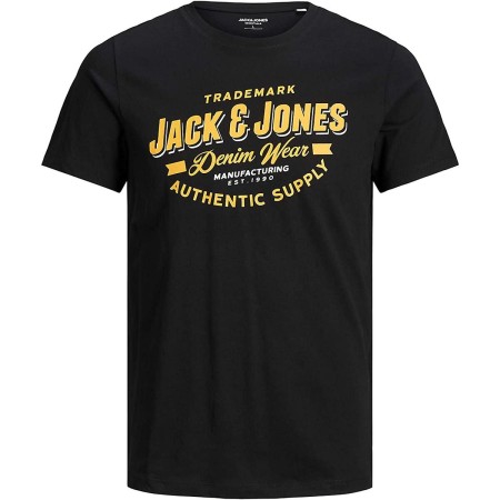 T shirt à manches courtes Jack & Jones 122-128 cm Noir (Reconditionné A+)