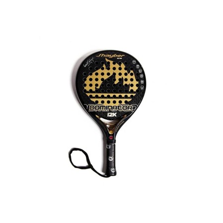 Pala de Pádel J-Hayber Dominator-12K Negro