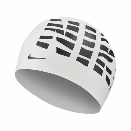 Bonnet de bain Nike Graphic 3 Blanc Adultes