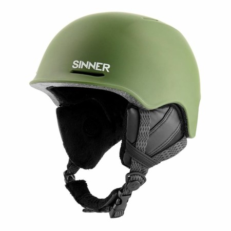 Casco de Esquí Sinner Fortune Verde 59-63 cm Unisex