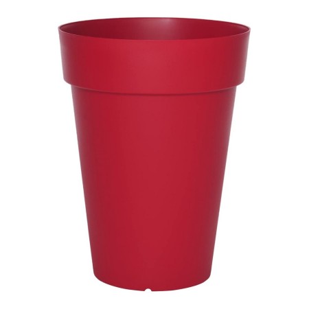 Pot Riviera 415356 Rond Rouge Plastique